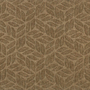 Paillasson extérieur DUNE Leaves Taupe – feuilles en relief taupe