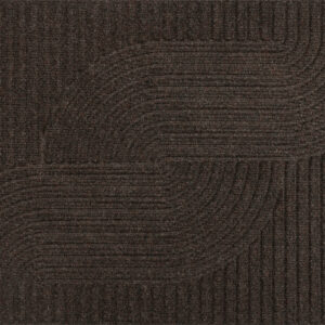 Paillasson extérieur DUNE Loop dark brown – boucles en relief marron foncé