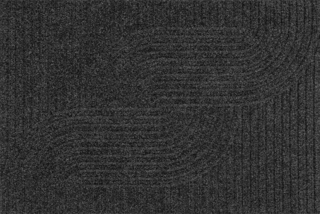 Paillasson extérieur DUNE Loop dark grey – boucles en relief gris anthracite