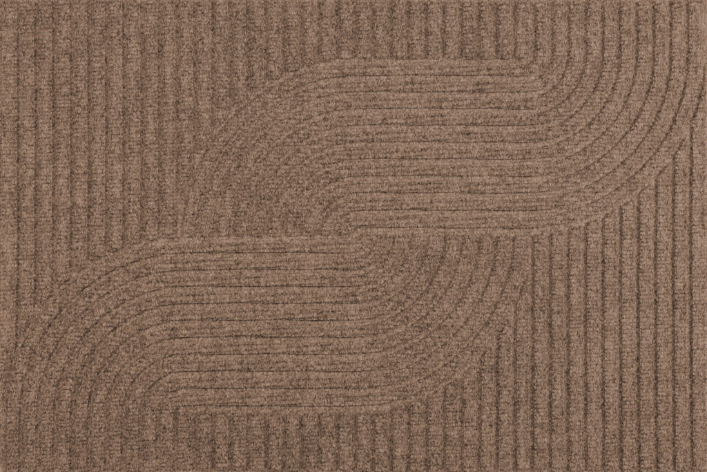 Paillasson extérieur DUNE Loop taupe – boucles en relief taupe
