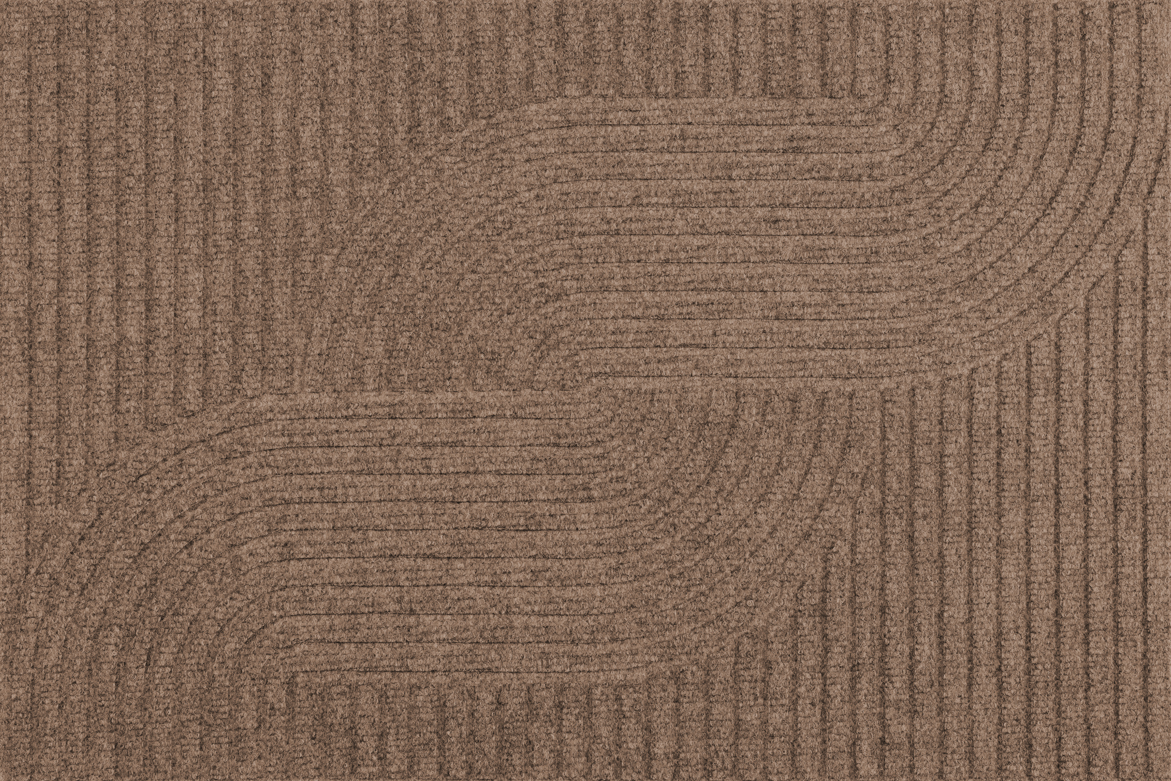 Paillasson extérieur DUNE Loop taupe – boucles en relief taupe