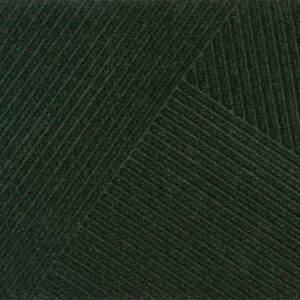 Paillasson extérieur DUNE Stripes midnight green – chevrons en relief vert nuit
