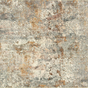 Tapis lavable Rugello Velune – vintage abstrait loft