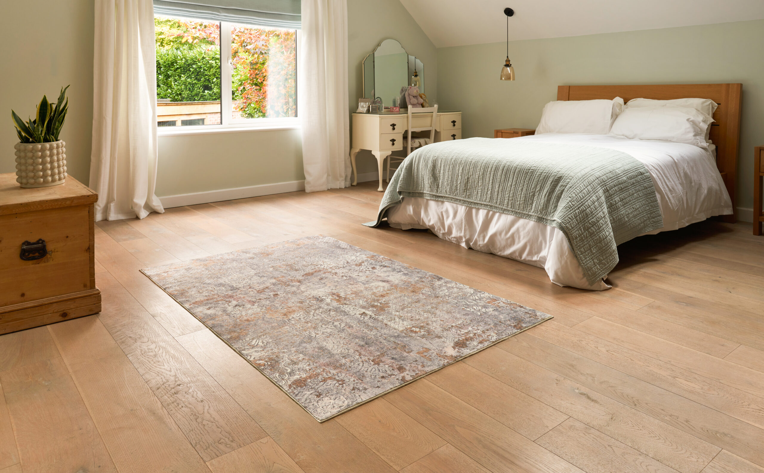 Tapis lavable Rugello Velune – vintage abstrait loft – Image 10